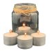 100x Candles Tealight Dinner Lume White White 9 hour thumbnail 4