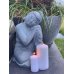 12x Candles Pillar White Lume 75mm x 75mm 3x3 inch thumbnail 5