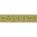 100x Sugar Cane Plates 23cm Round Natural Gold Rim Compostable Biodegradable thumbnail 3