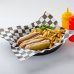 Greaseproof Paper Blk Check 28gsm 1/4Cut 200x300mm Ream 200 thumbnail 1