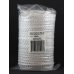 1.200x Glass Cup Covers Lids 10cm Paper White Drinks Coffee 70mm (base) x 15mm (high) x 100mm (circumference) thumbnail 2