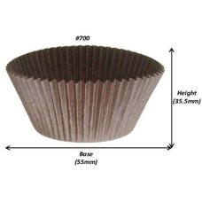 Muffin BROWN #700 (55 x 36mm) Pack 500
