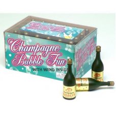 Champagne Bottle Bubbles Box 24