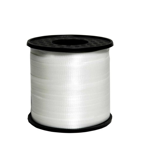 Curling Ribbon White 460m