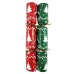 50x 10 inch Paper Christmas Bon Bons in Red and Green thumbnail 4
