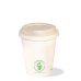 1,000x Tree Free Coffee Cup lids Compostable to fit 8oz (80mm) Cups thumbnail 3