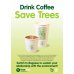 1,000x Tree Free Coffee Cup lids Compostable to fit 8oz (80mm) Cups thumbnail 1