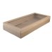 100x Catering Tray Lids Large Carboard Brown Kraft Recyclable 55.8cm x 25.2cm x 3cm thumbnail 1