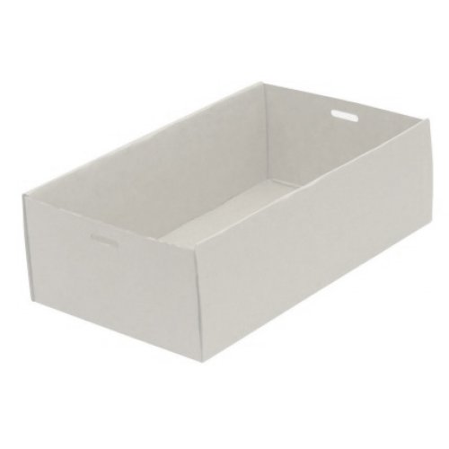 100x Catering Tray Base WHITE EXTRA SMALL 250 x 150 x 80mm