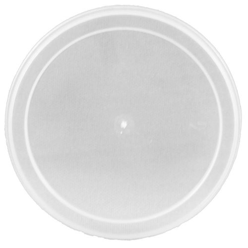 2,500x Plastic Lids for Sauce Containers and Portion Pots - Clear Plastic Lids - fits 60ml (2oz) Containers