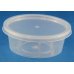 1,000x Plastic Lids for Sauce Containers and Portion Pots - Clear Plastic Lids - fits 70ml, 90ml Containers thumbnail 1