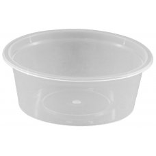 1,000x Sauce Containers Portion Pots 70ml Plastic Clear