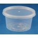 1,000x Sauce Containers Portion Pots 90ml Plastic Clear thumbnail 1