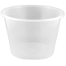 400x Bowl Soup / Laksa Plastic Reusable Clear 1750ml 56oz