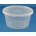 500x Sauce Containers Portion Pots 440ml Plastic Clear thumbnail 1