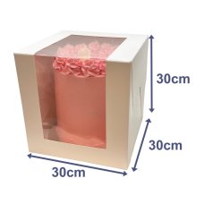 Cake Box White 12