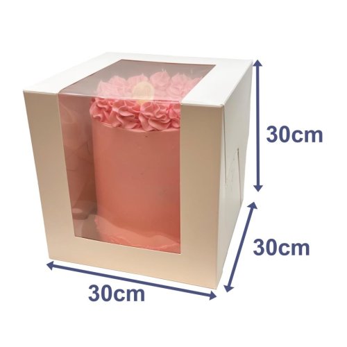 Cake Box White 12