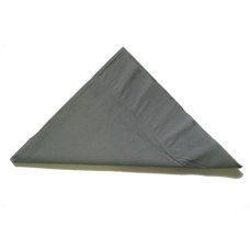2,000x Napkins Silver Lunch Dinner Picnic Snacks 2ply 30cm x 30cm