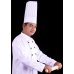 Chef Hat 12in 30cm Viscose Vertical Pleat White P10x10 thumbnail 1
