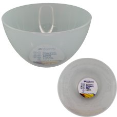 24x Bowl Salad Deep Plastic Reusable Clear 1 litre 14.5cm x 8.3cm