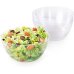 24x Reusable 4L Bowl 25.2x11.8cm Clear thumbnail 2