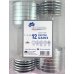 Silver Trim Plastic Cocktail Glass100ml Box12 thumbnail 2
