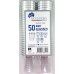 400x Shot Glasses 30ml Plastic Silver Trim thumbnail 2