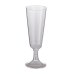 96x Champagne Glasses 145ml Clear Plastic Flute thumbnail 1
