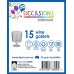 120x Wine Glasses Goblets 145ml Clear Plastic thumbnail 3