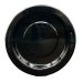 80x Plates Round Black Reusable Plastic Lunch Picnic Dinner 18cm thumbnail 1