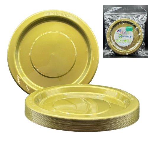 Gold Dinner Plate Pack 20