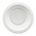 80x Bowls Oval White Reusable Plastic Lunch Picnic Dinner 18cm thumbnail 2
