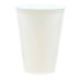 80x Plastic Cups White 285ml Reusable Recyclable thumbnail 1