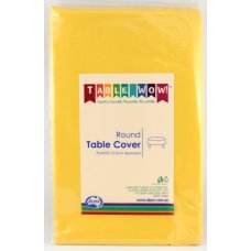 Yellow Round Tablecover P1