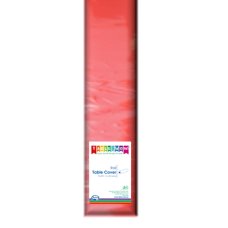 1x 30m Table Cover Roll Red Plastic Reusable Recyclable 1.2m x 30m