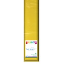 Yellow Tablecover Roll Plastic 30m 1 Roll