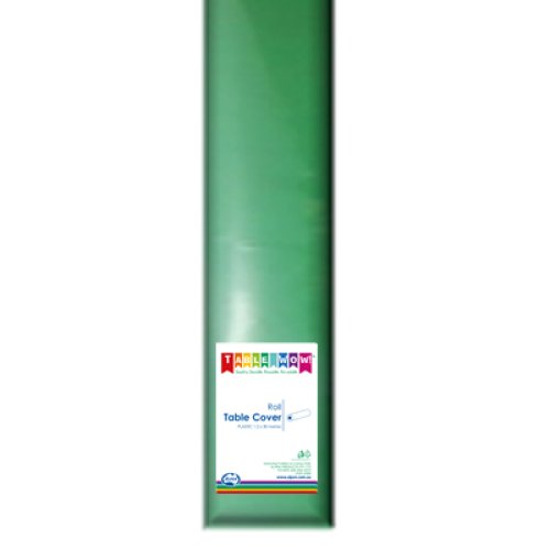 Green Tablecover Roll Plastic 30m 1 Roll
