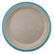 Sugarcane Dinner Plates 230mm Light Blue P10x10