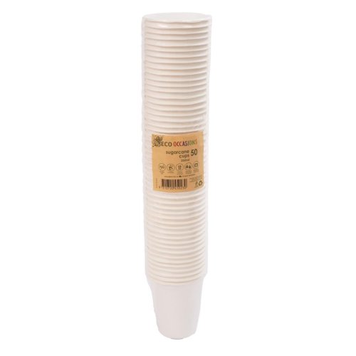 300 x Sugarcane Cups 250ml 
