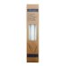 60x Candles Lume Taper Dinner White 250mm x 20mm 10 inch 7 hour thumbnail 3