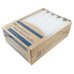 50x Candles Taper Dinner White Lume 250mm x 20mm 10 inch 7 hour thumbnail 3