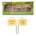 500x Toothpick Food Picks Marker Gluten Free thumbnail 1