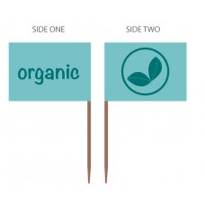 500x Toothpick Food Picks Marker Organic