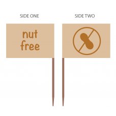 500x Toothpick Food Picks Marker Nut Free