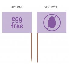500x Toothpick Food Picks Marker Egg Free