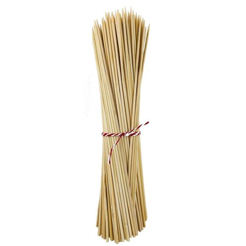 1,000x Skewers Bamboo 25cm Food Fruit Pick Fruit 3mm