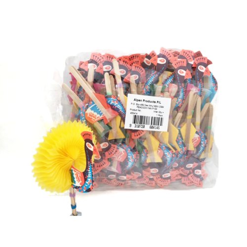 Peacock Fan 7cm Pack 100