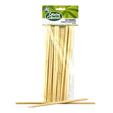 60x Chopsticks 21cm Bamboo