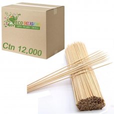 12000x Bamboo Skewer 3mm x 20cm