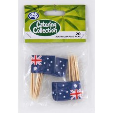 240x Flagpicks Australia Food Picks Marker Country Decorative